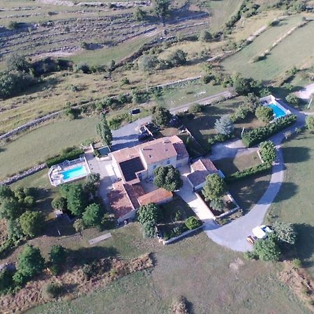 Le Mas De La Chadeniere Villeneuve-de-Berg Exteriör bild