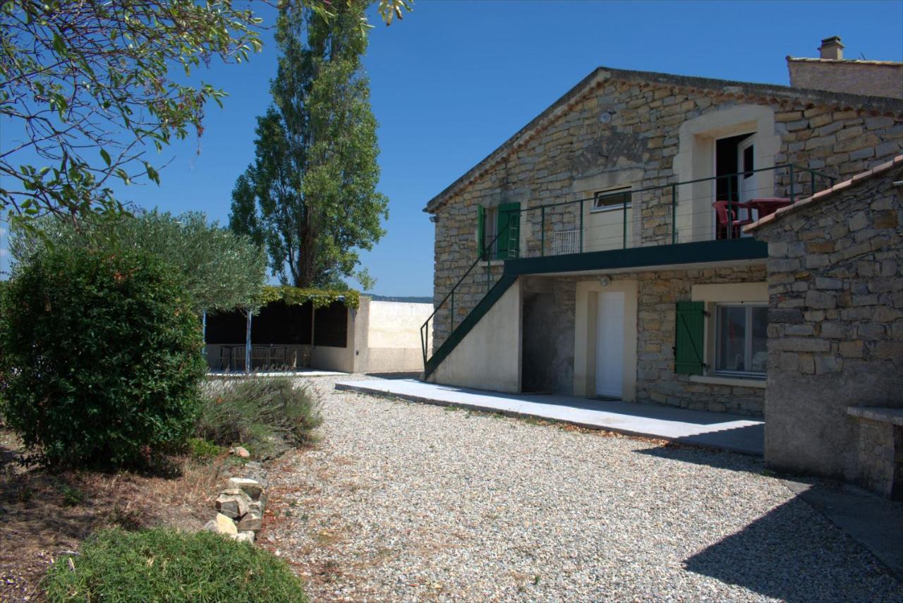 Le Mas De La Chadeniere Villeneuve-de-Berg Exteriör bild